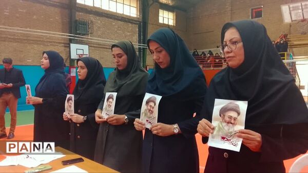 هم‌صدا تا مرقد امام؛ آخرین تمرین دختران منطقه ۱۰ در قاب پانا