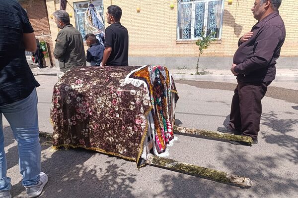 آیین عزاداری عاشورای حسینی در خوجین شهرستان خلخال
