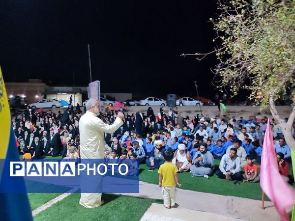  جشن میلاد امام رضا (ع) در جزیره بوموسی