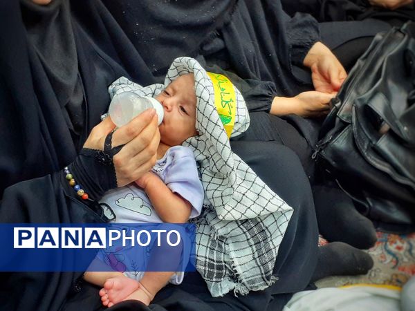 حماسه عشق و وفا در جمع شیر‌خوارگان حسینی