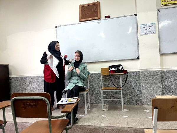 مانور و آموزش اطفاء حریق در دانشگاه آزاد تویسرکان