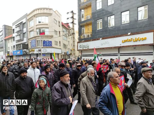 راهپیمایی باشکوه روز قدس در نظرآباد