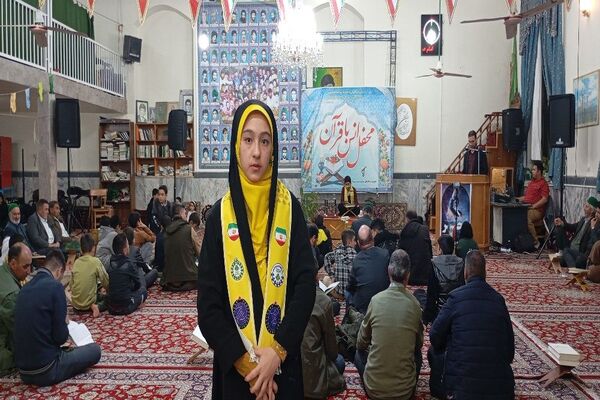 محفل انس با قرآن کریم  در مسجد جامع شهر بار نیشابور 
