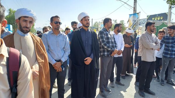 تجمع مردم قلعه‌گنج در حمایت از مردم غزه و محکومیت رژیم صهیونیستی 