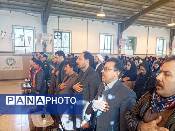 برگزاری مراسم زنگ انقلاب در فاروج