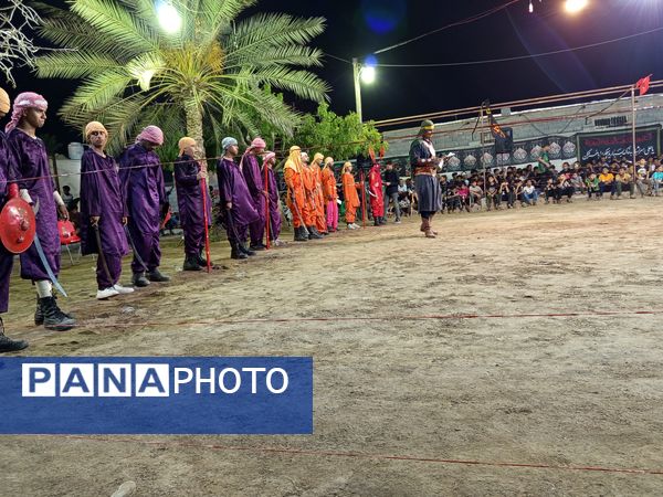 اجرای دوباره تعزیه در پشت علی‌آباد میناب