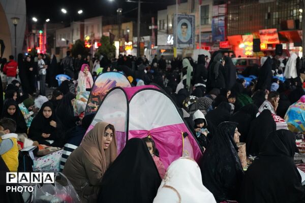 احیای شب بیست و سوم ماه مبارک رمضان در بم