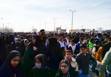 پیاده روی به عشق امام زمان (عج) در خواف
