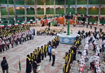 ویژه برنامه سالروز تاسیس سازمان دانش‌آموزی در یزد