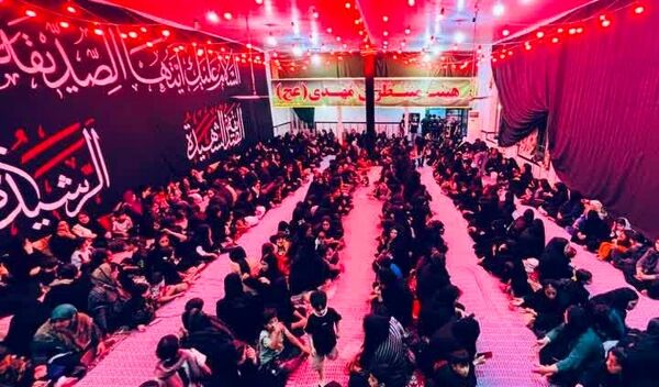 حضور پرشور عزاداران حسینی در بروجن