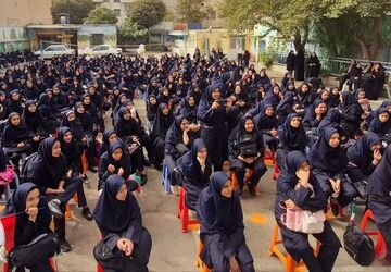 زنگ مهر در دبیرستان دخترانه مختار افشار نواخته شد 