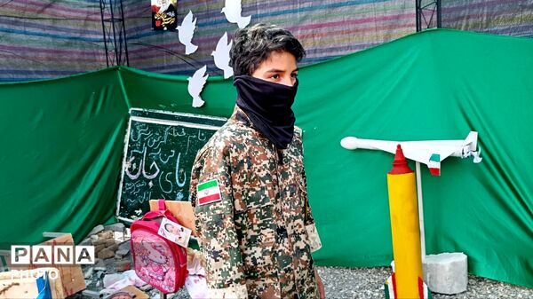 گرامیداشت شهدای مدرسه میناب در گرگان