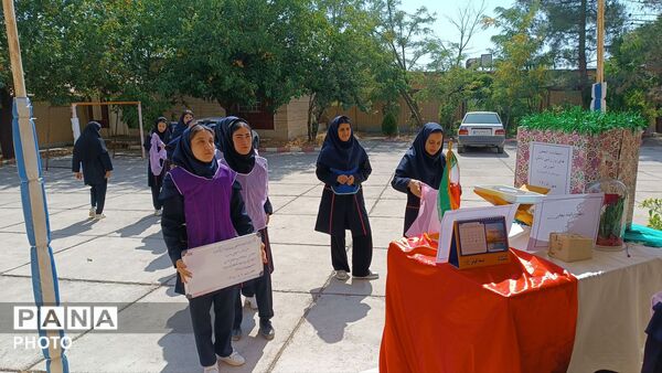انتخابات ورزشی دانش‌‌آموزی در دبیرستان ام‌ البنین منطقه بیرانوند