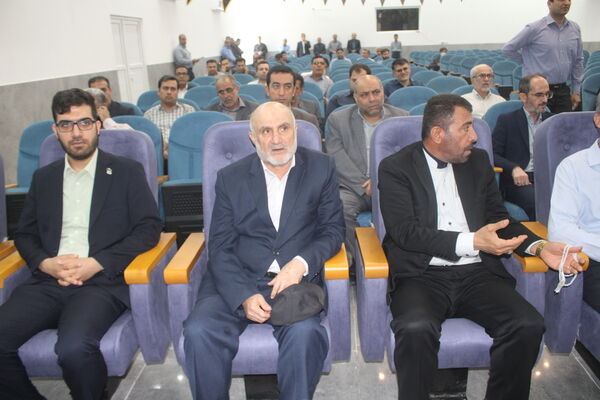  مراسم یادبود زنده یاد حاج محمد عباسی مدیر کل اسبق آموزش و پرورش استان بوشهر 