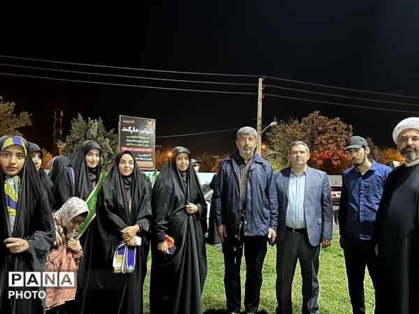 برپایی موکب پاتوق «نوجوان مبارز» در ساوجبلاغ 