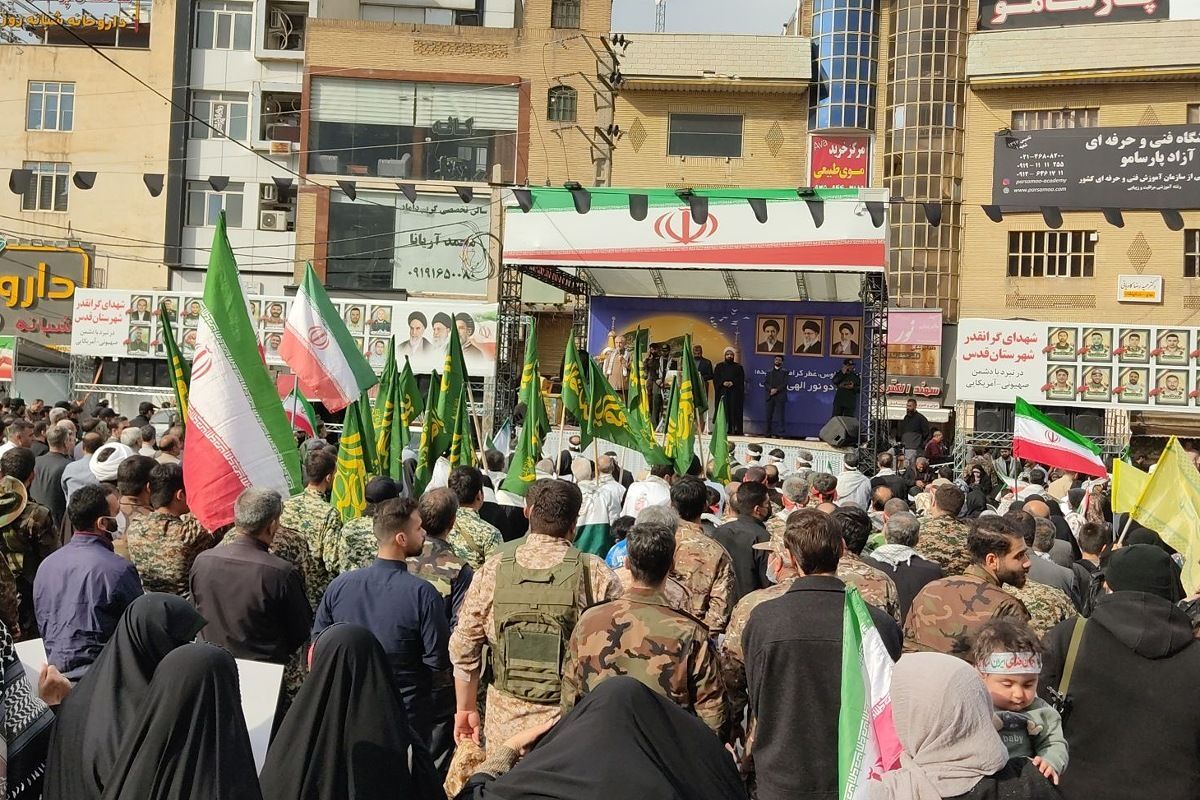 طنین لبیک به ایران امام‌رضایی؛ تجلی وحدت مدیران و بسیجیان در رزمایش بزرگ اقتدار