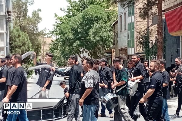 مراسم عزاداری ظهر عاشورا در شهر صباشهر