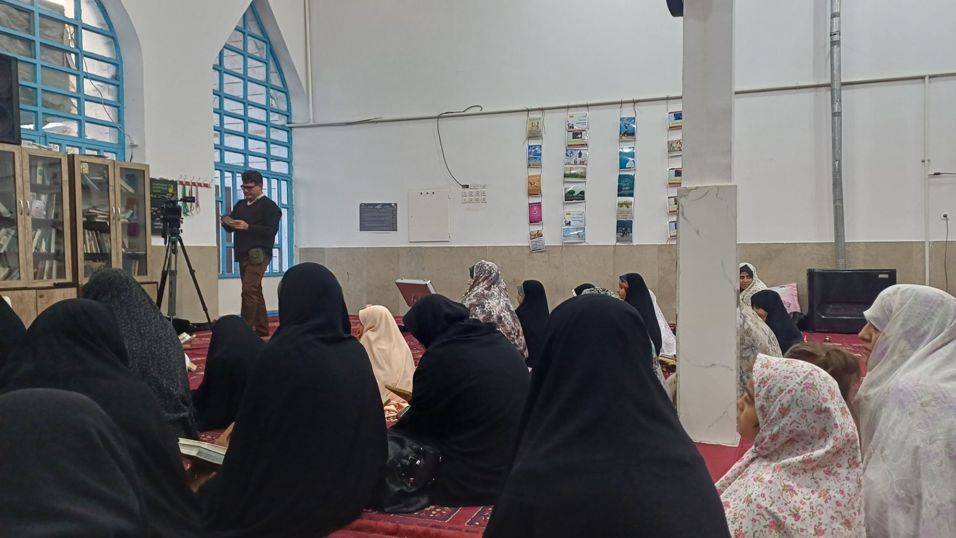 پایان سه روز خلوت معنوی معتکفان با دعا و نیایش