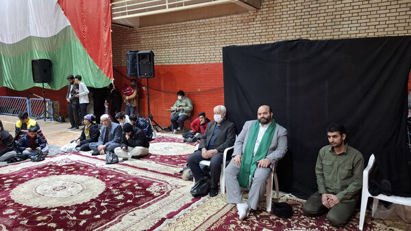 مراسم گرامیداشت نخستین سالگرد تدفین شهید گمنام در بوستان لاله قم