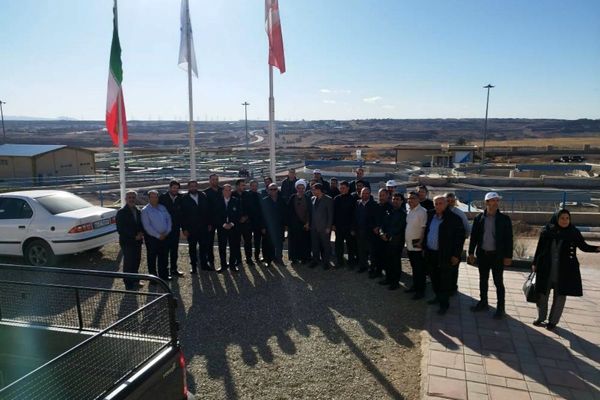 بازدید معاون اجرایی رئیس‌جمهور از طرح فاضلاب پرند