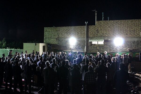 عزاداری دهه دوم محرم در روستای منیر آباد