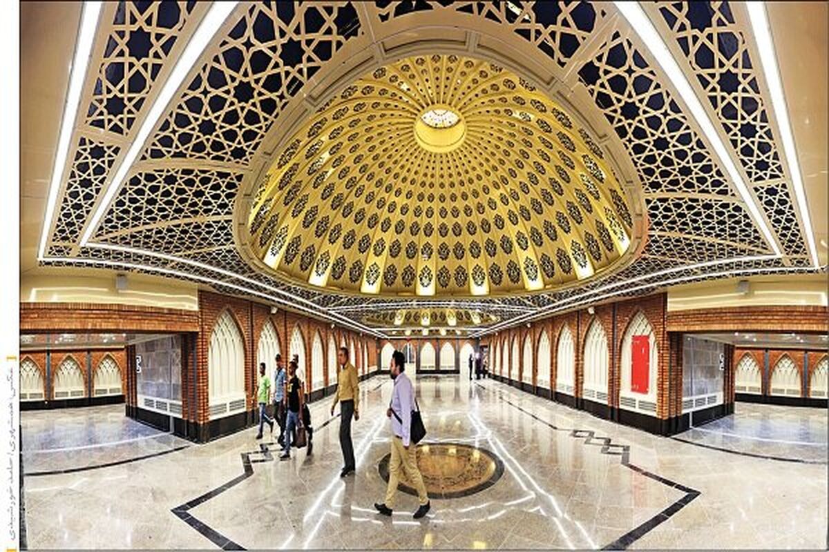 خلق آثار هنری در ایستگاه‌های شبکه مترو تهران