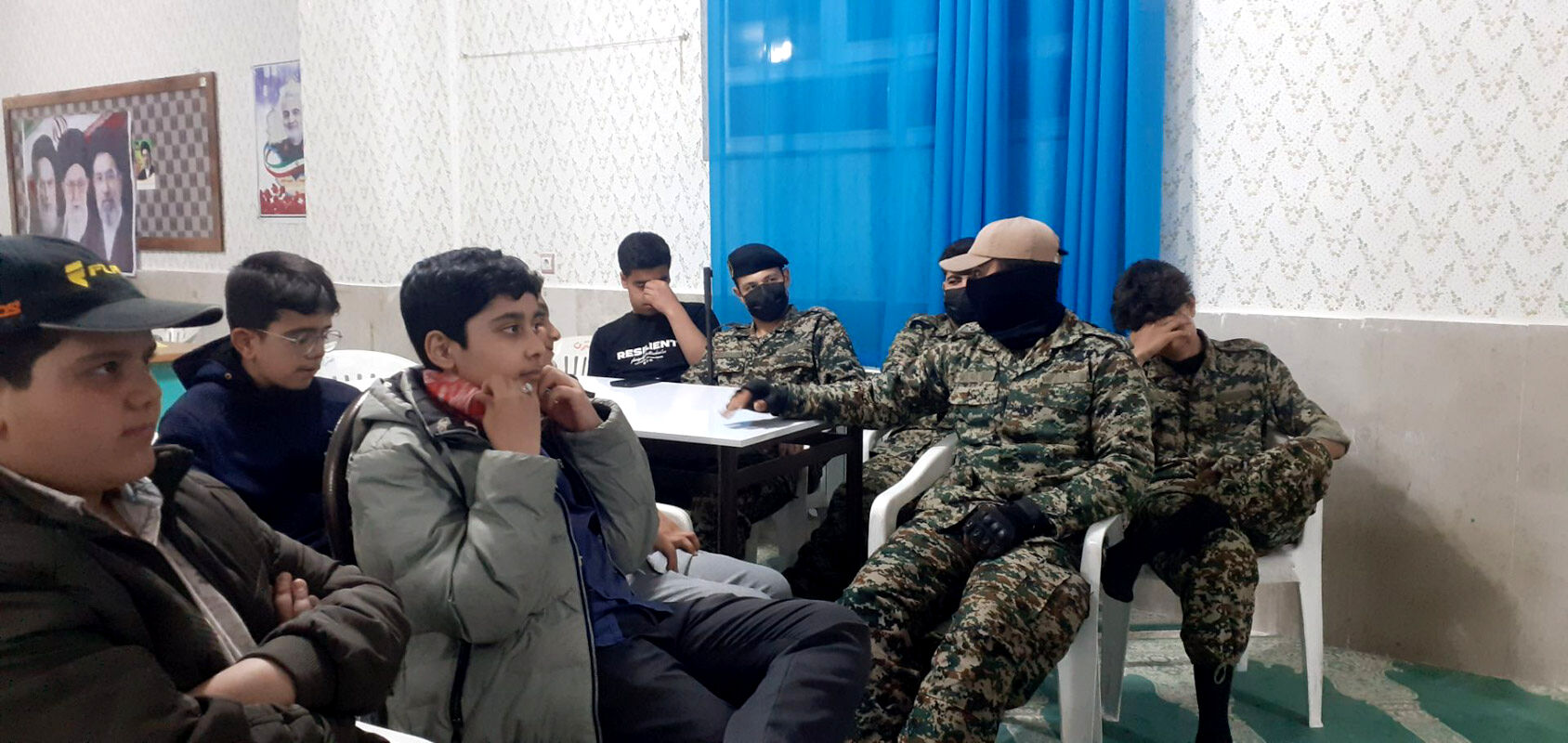 صحنه هیجان و یادگیری روزی با نوجوانان سملقان
