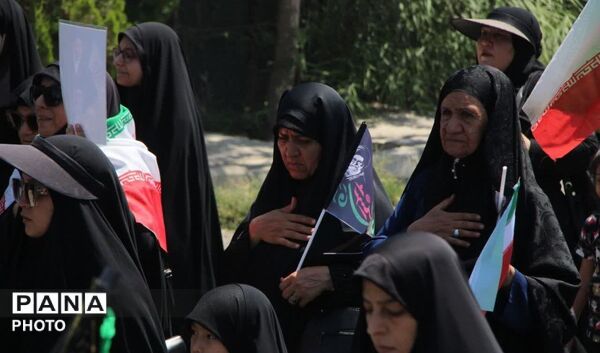 حضور پرشور جاماندگان اربعین در محمدشهر کرج
