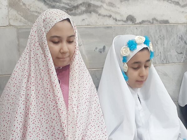 حضور مستمر دانش‌آموزان مدرسه هدی یک در مسجد 