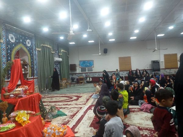 برگزاری جشن یلدای فاطمی در مسجد مسلم ابن عقیل شیروان