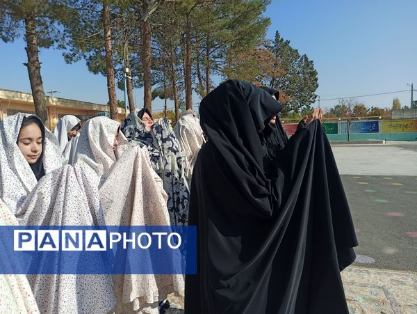 برگزاری نماز باران در شهرستان کاشمر