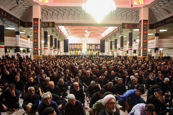 مراسم عزاداری اربعین حسینی در حرم حضرت معصومه(س)