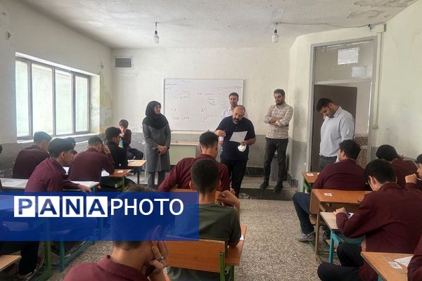 نظارت و ارزیابی مسئولین از  آمادگی و امکانات حوزه‌های امتحانات نهایی در ملارد  