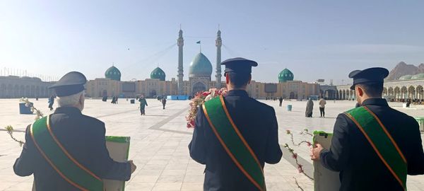 آیین جاروکشی مسجد مقدس جمکران