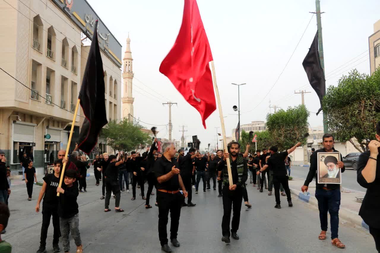روز عاشورا در بندرخمیر