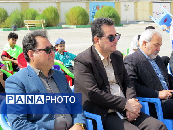 افتتاح زمین چمن مصنوعی آموزشگاه شاهد ولیعصر بجنورد