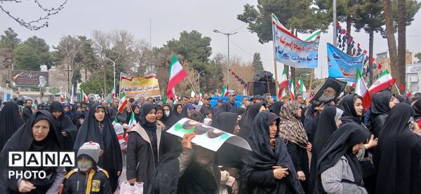 حضور پر شور مردم ولایت مدار نیشابور در راهپیمایی روز قدس 