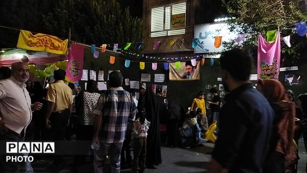 مهمانی کیلومتری غدیر در نیشابور 