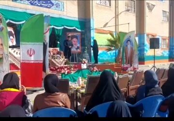 برگزاری مراسم به مناسبت دهه فجر و اعیاد شعبانیه  در بردسکن