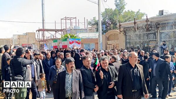 خلیل‌آباد میزبان پیکر شهید ناوگروه دوم سجاد عسکری