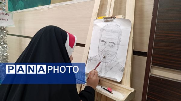 مراسم گرامیداشت شهادت سردار سلیمانی در زنجان 