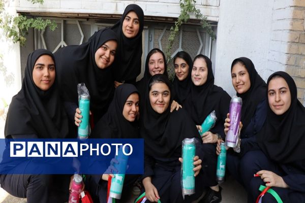 هفته تربیت‌بدنی با شور و انرژی در دبیرستان شاهد مرضیه 