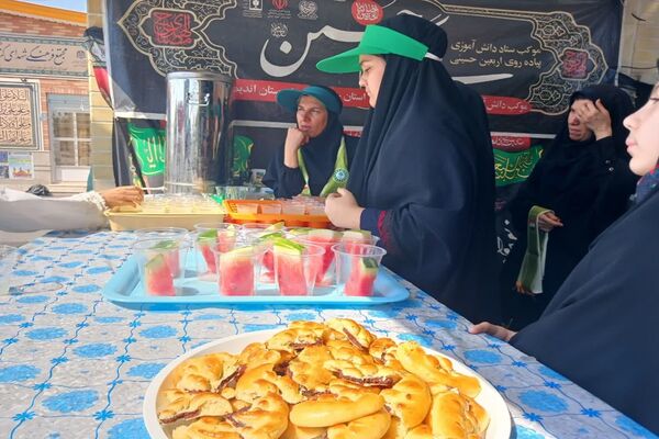 بازدید معاون اردویی گردشگری سازمان دانش‌آموزی از مواکب شهرستان اندیمشک 