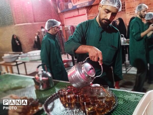 باز هم فعالیت چایخانه حضرت زهرا(س)در قاب پانا