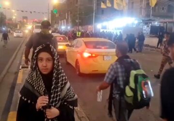 حس و حال دانش‌آموزخبرنگار پانا از نخستین نگاه به گنبد طلایی حرم سیدالشهدا(ع)