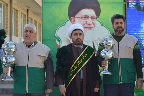 عطر رضوی در جشن نیمه شعبان مدرسه حکمت