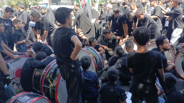 مشهدالرضا غرق ماتم شد