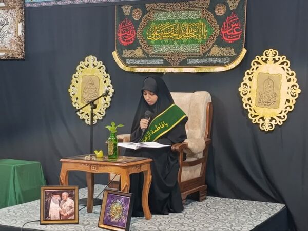 مراسم سوگواری هیات دخترانه بنت الهدی کاشان