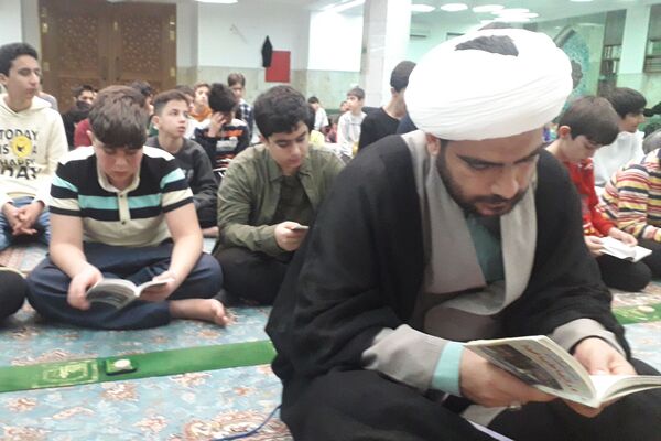 اعتکاف دانش‌آموزی شهرستان سنندج
