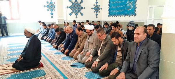 افتتاح نمازخانه هنرستان شبانه‌روزی کار و دانش خاص عبدالحسین تنباکوچی